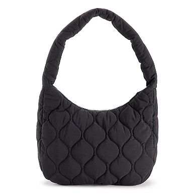 FLX Quilted Hobo Shoulder Bag