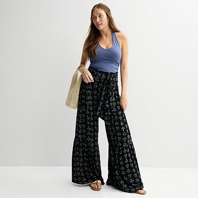 Juniors' Threads of Luxx Tiered Pants