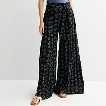 Juniors' Threads of Luxx Tiered Pants