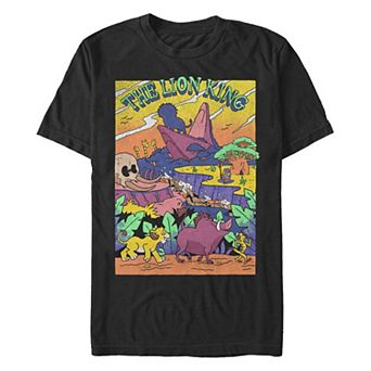 Disney's The Lion King Kingdom Poster Men's Graphic Tee