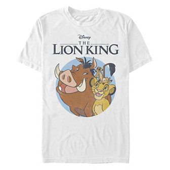 Disney's The Lion King Simba, Timon & Pumbaa Friends Together Men's Graphic Tee