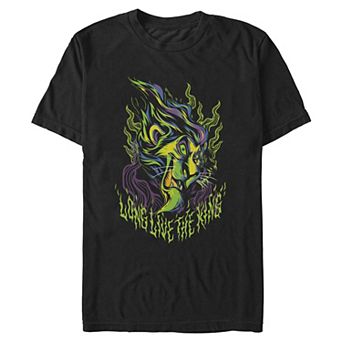 Disney's The Lion King Scar Long Live The King Men's Graphic Tee