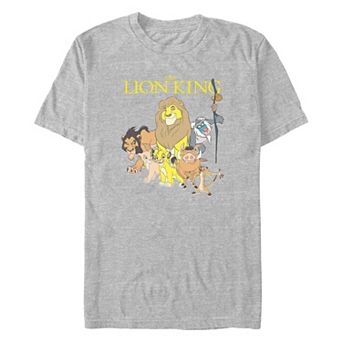 Disney's The Lion King Group Poster Men's Graphic Tee