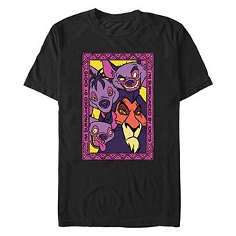 Disney's The Lion King Scar I'm Surrounded By Idiots Men's Graphic Tee