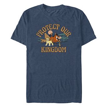 Disney's The Lion King Simba, Pumbaa & Timon Protect Our Kingdom Men's Graphic Tee