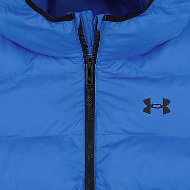 Boys 4-7 Under Armour Hooded Pronto Print Puffer Jacket