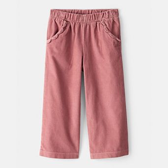 Toddler Girls Carter's Wide-Leg Cotton Pants