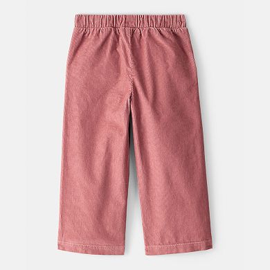 Toddler Girls Carter's Wide-Leg Cotton Pants