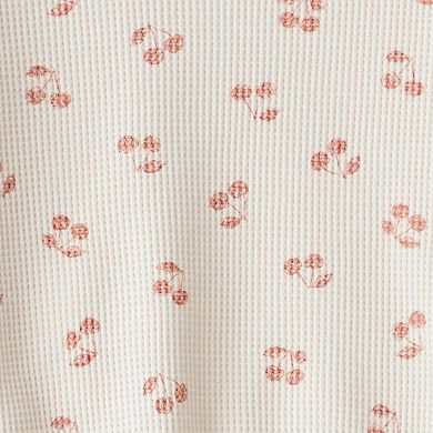 Toddler Girl Carter's 2-Piece Cherry Fruit Print Long-Sleeve Tee & Pant Set