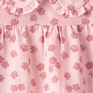 Toddler Girl Carter's 2-pc. Floral Top & Denim Pants Set