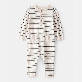 Baby Boy Carter's Striped Cotton Long-Sleeve Bodysuit