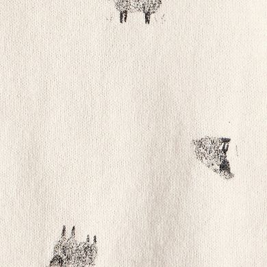 Baby Boy Carter's Sheep Print Long-Sleeve Tee & Pant Set