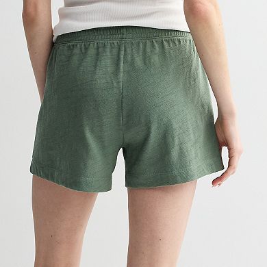 Women's Sonoma Goods For Life® Easy Knit Midi Shorts