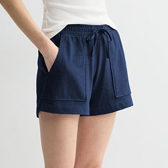 Women's Sonoma Goods For Life® Easy Knit Midi Shorts