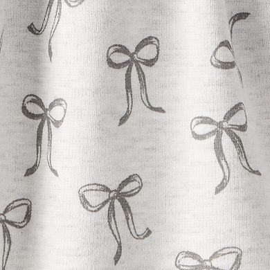 Toddler Girl Carter's 2-Piece Bow Print Dress Set