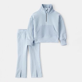 Toddler Girl Carter's 2 pc Quarter Zip Pullover & Pant Set