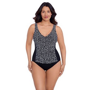 Women's Trimshaper Funfetti New Jean One-Piece Swim Suit