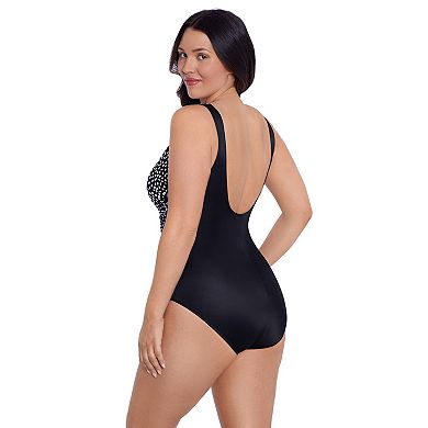 Women's Trimshaper Funfetti New Jean One-Piece Swim Suit
