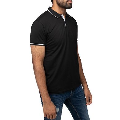 Men's Xray Basic Short Sleeve Tipped Polo