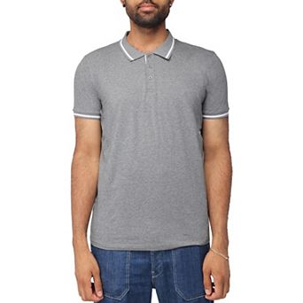 Men's Xray Basic Short Sleeve Tipped Polo