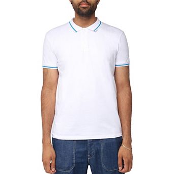 Men's Xray Basic Short Sleeve Tipped Polo