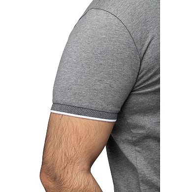 Men's Xray Short Sleeve Snap-Placket Polo