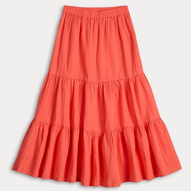 Women's Sonoma Goods For Life® Double Weave Maxi Skirt