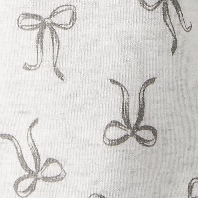 Baby Girl Carter's 2-Piece Bow Print Dress Set