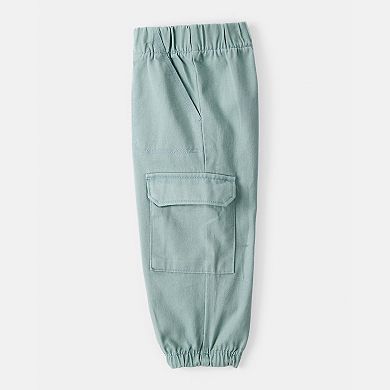 Baby Girl Carter's 2-Piece "Loved" Pullover Sweatshirt & Cargo Pant Set