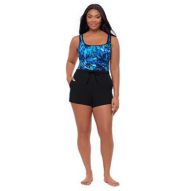 Women's Great Lengths Sport Runaround Swim Romper