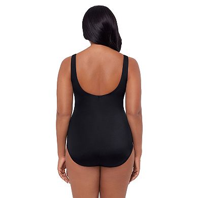 Women's Great Lengths Sport Prime Performance Scoop Neck One-Piece Swimsuit