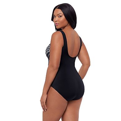 Women's Great Lengths Sizzling Siren Scoopneck Tank One-Piece Swimsuit