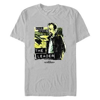 Men's Marvel Captain America Brave New World Samuel Sterns The Leader Graphic Tee