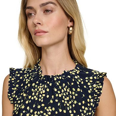 Women's Harper Rose Sleeveless Ruffle Shift Dress