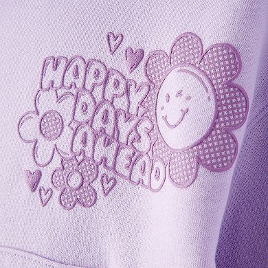 Baby Girl Carter's 2-Pc. Flower Graphic Long-Sleeve Hoodie & Pant Set