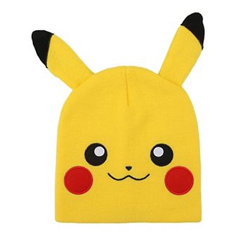 Pokemon Pikachu Big Face Knit Hat