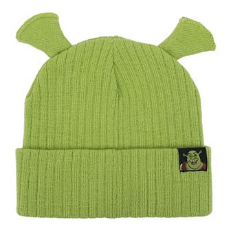 Men's Shrek 3D Ears Knit Hat