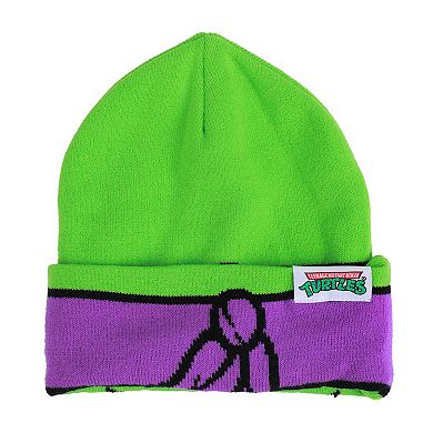 Teenage Mutant Ninja Turtles Rolldown Donny Knit Hat