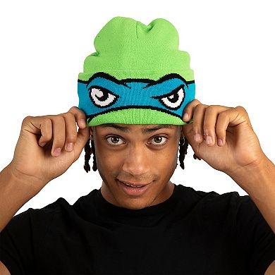 Men's Teenage Mutant Ninja Turtles Rolldown Leo Knit Hat