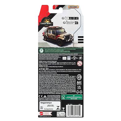 Matchbox Jurassic World 5-pk. Die-Cast Toy Cars & Dinosaur - Styles May Vary