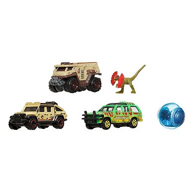 Matchbox Jurassic World 5-pk. Die-Cast Toy Cars & Dinosaur - Styles May Vary