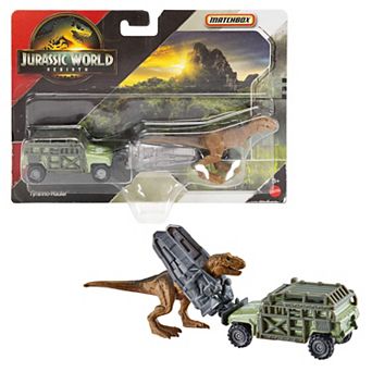 Matchbox Jurassic World Dino Transporter with Mini Dinosaur - Styles May Vary