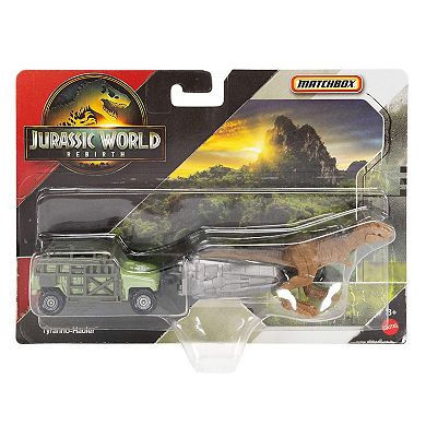 Matchbox Jurassic World Dino Transporter with Mini Dinosaur - Styles May Vary
