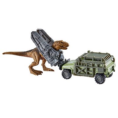 Matchbox Jurassic World Dino Transporter with Mini Dinosaur - Styles May Vary