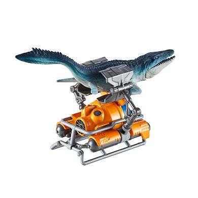 Matchbox Jurassic World Dino Transporter & Mini Dinosaur - Styles May Vary