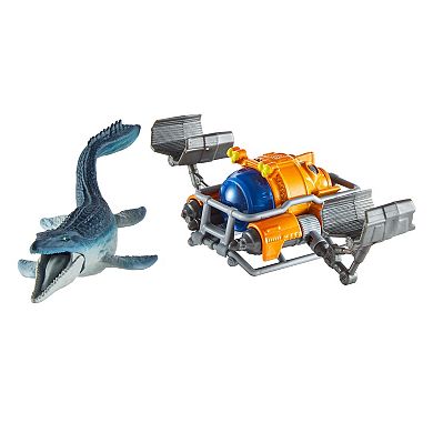 Matchbox Jurassic World Dino Transporter & Mini Dinosaur - Styles May Vary