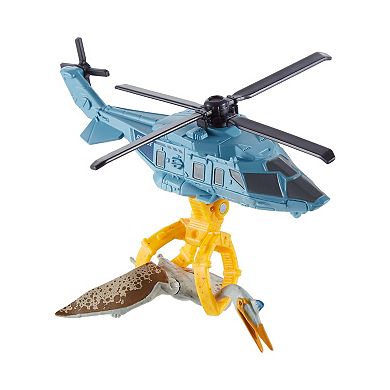 Matchbox Jurassic World Dino Transporter Toy & Mini Dinosaur - Styles May Vary