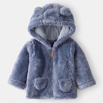 Baby Boy Carter's Sherpa Lined Long-Sleeve Sweater