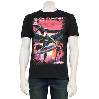 Men's Marvel Captain America New Team Graphic Tee