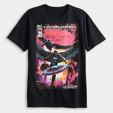 Men's Marvel Captain America New Team Graphic Tee